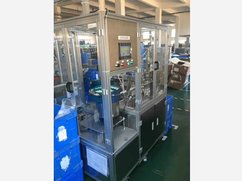 Filter automatic assembly machine